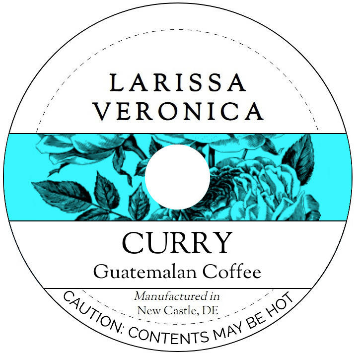 Curry Guatemalan Coffee <BR>(Single Serve K-Cup Pods)