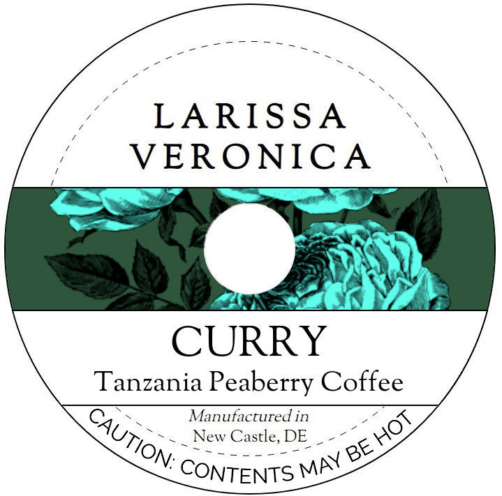 Curry Tanzania Peaberry Coffee <BR>(Single Serve K-Cup Pods)