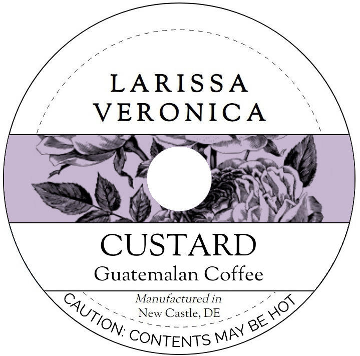 Custard Guatemalan Coffee <BR>(Single Serve K-Cup Pods)