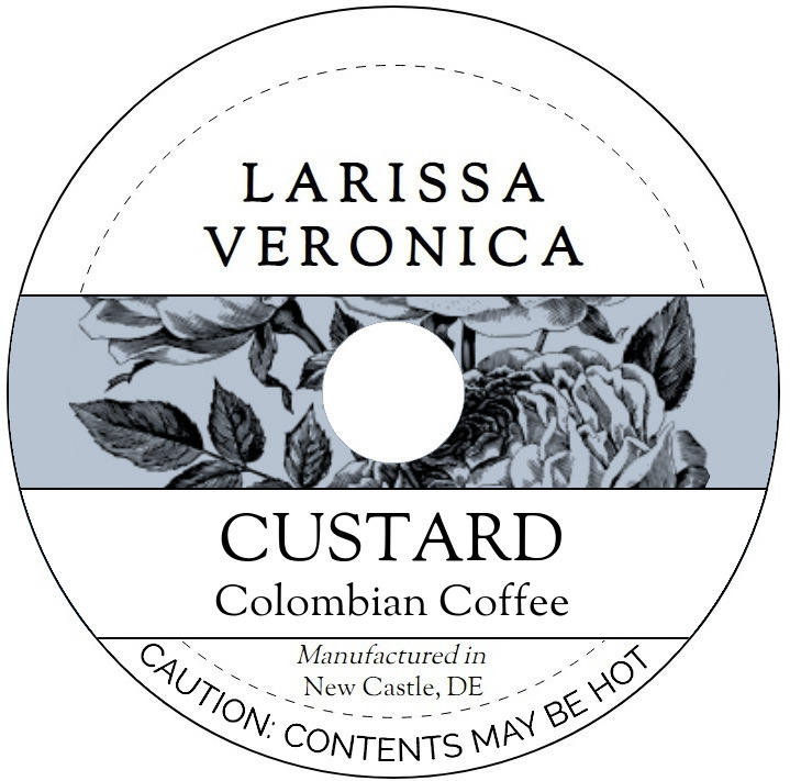 Custard Colombian Coffee <BR>(Single Serve K-Cup Pods)