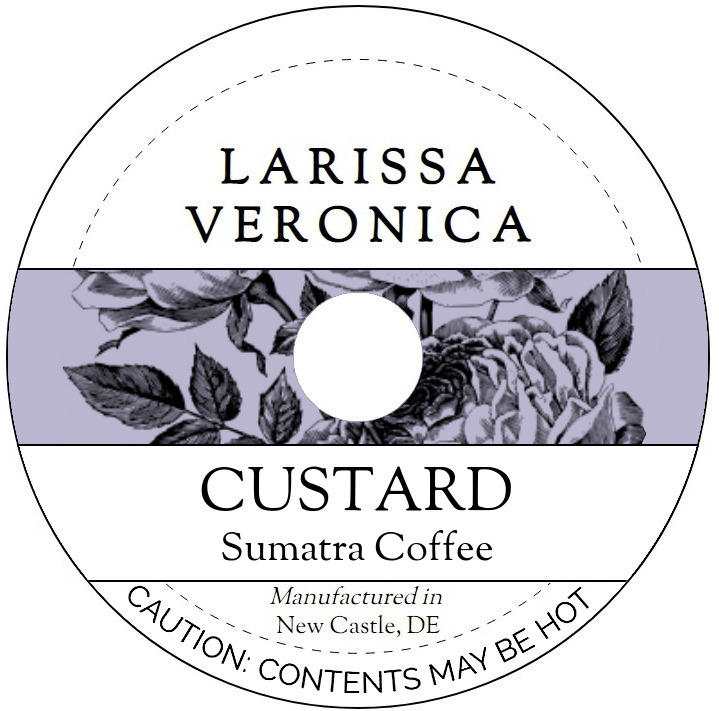 Custard Sumatra Coffee <BR>(Single Serve K-Cup Pods)