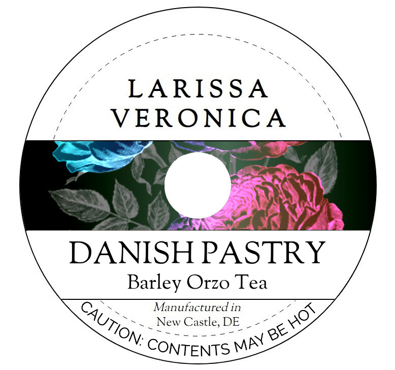 Danish Pastry Barley Orzo Tea <BR>(Single Serve K-Cup Pods)