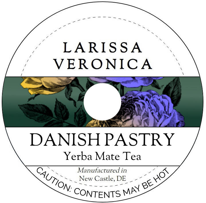 Danish Pastry Yerba Mate Tea <BR>(Single Serve K-Cup Pods)