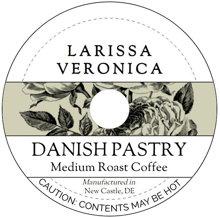 Danish Pastry Medium Roast Coffee <BR>(Single Serve K-Cup Pods)
