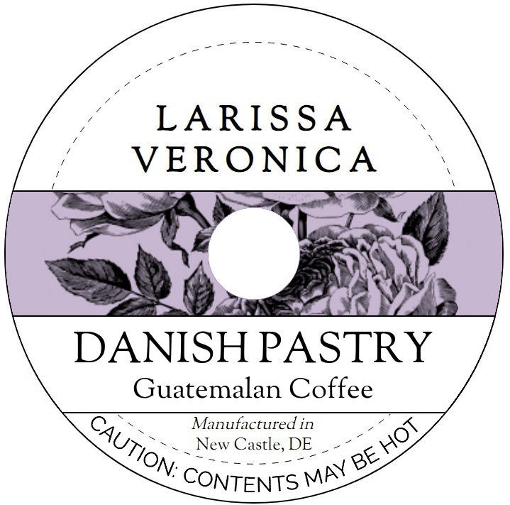 Danish Pastry Guatemalan Coffee <BR>(Single Serve K-Cup Pods)