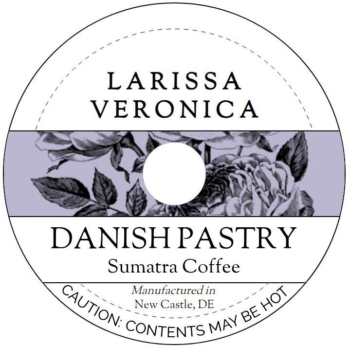 Danish Pastry Sumatra Coffee <BR>(Single Serve K-Cup Pods)