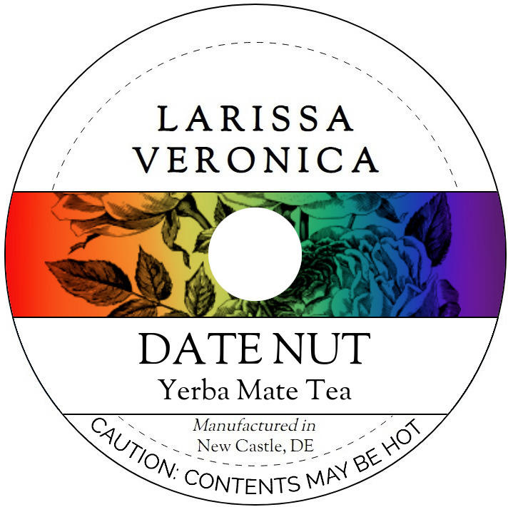 Date Nut Yerba Mate Tea <BR>(Single Serve K-Cup Pods)