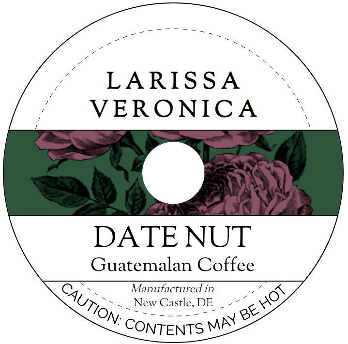 Date Nut Guatemalan Coffee <BR>(Single Serve K-Cup Pods)