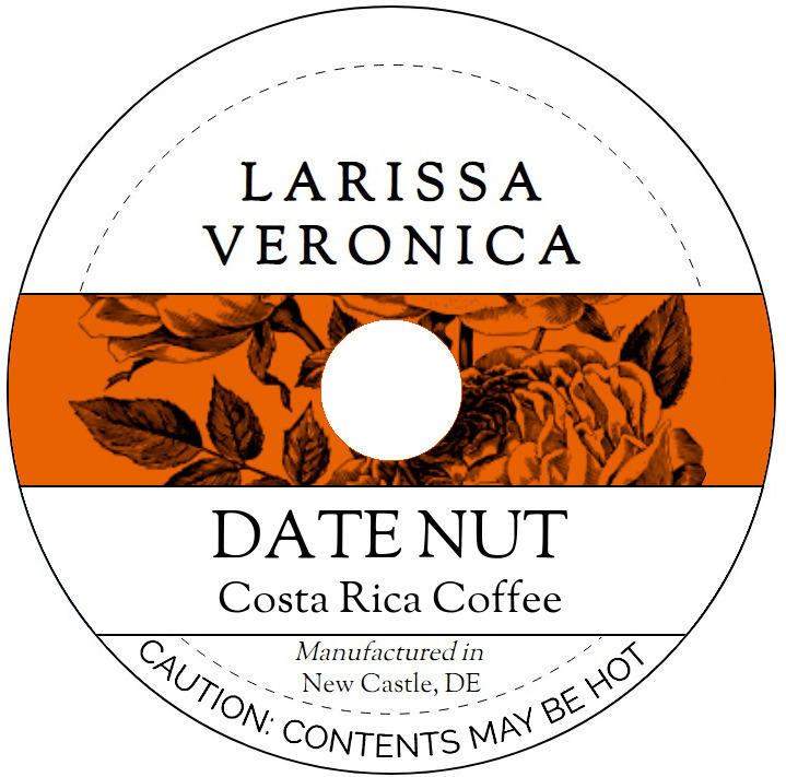 Date Nut Costa Rica Coffee <BR>(Single Serve K-Cup Pods)