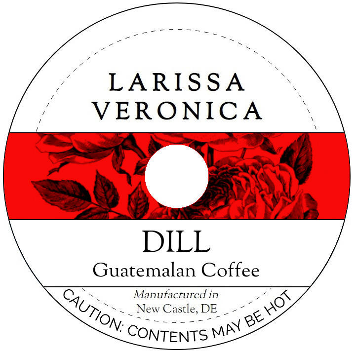 Dill Guatemalan Coffee <BR>(Single Serve K-Cup Pods)