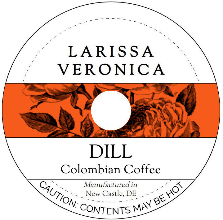 Dill Colombian Coffee <BR>(Single Serve K-Cup Pods)