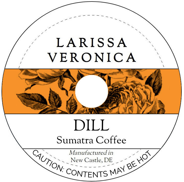 Dill Sumatra Coffee <BR>(Single Serve K-Cup Pods)