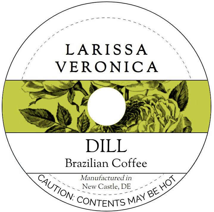 Dill Brazilian Coffee <BR>(Single Serve K-Cup Pods)