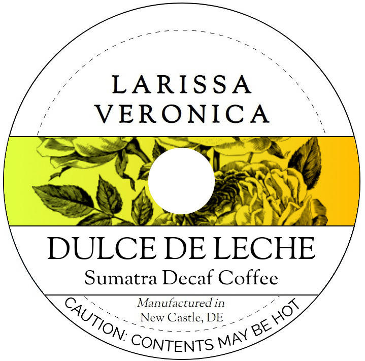 Dulce de Leche Sumatra Decaf Coffee <BR>(Single Serve K-Cup Pods)