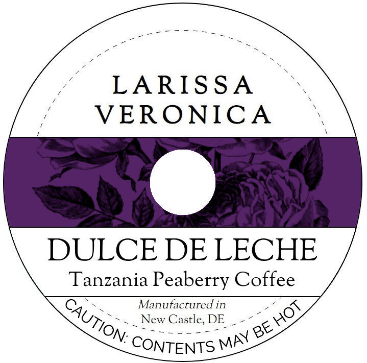 Dulce de Leche Tanzania Peaberry Coffee <BR>(Single Serve K-Cup Pods)