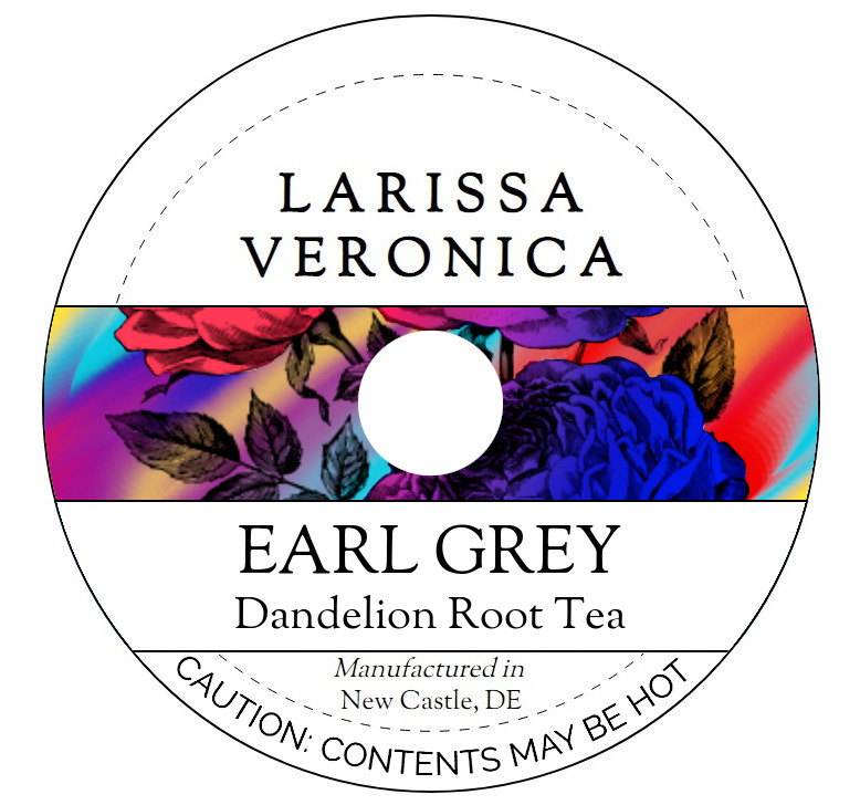 Earl Grey Dandelion Root Tea <BR>(Single Serve K-Cup Pods)