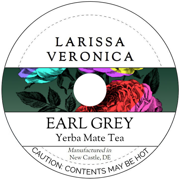 Earl Grey Yerba Mate Tea <BR>(Single Serve K-Cup Pods)