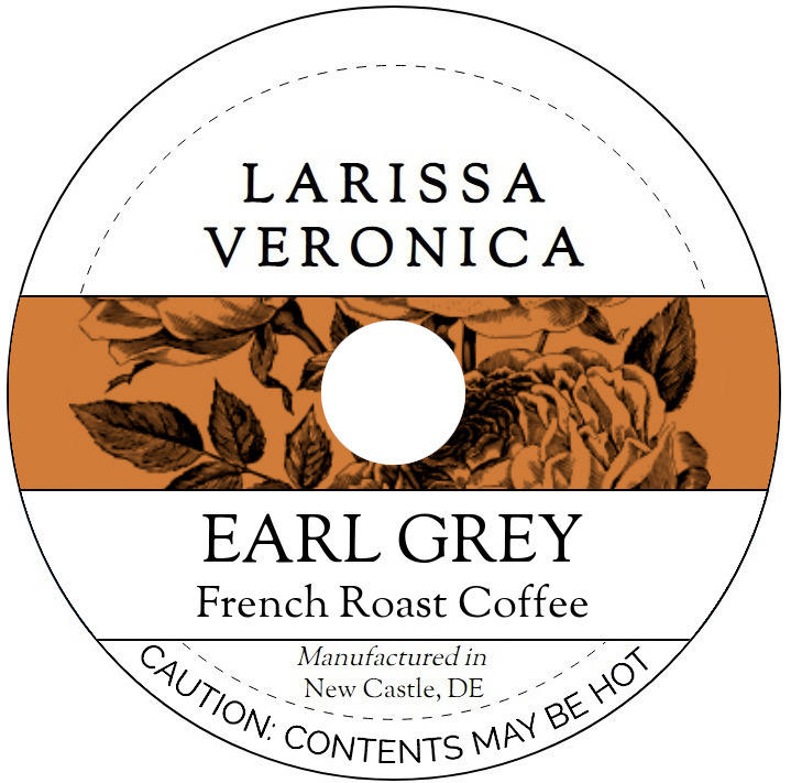 Earl Grey French Roast Coffee <BR>(Single Serve K-Cup Pods)