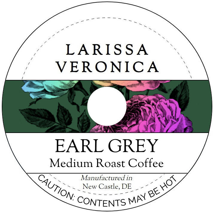 Earl Grey Medium Roast Coffee <BR>(Single Serve K-Cup Pods)