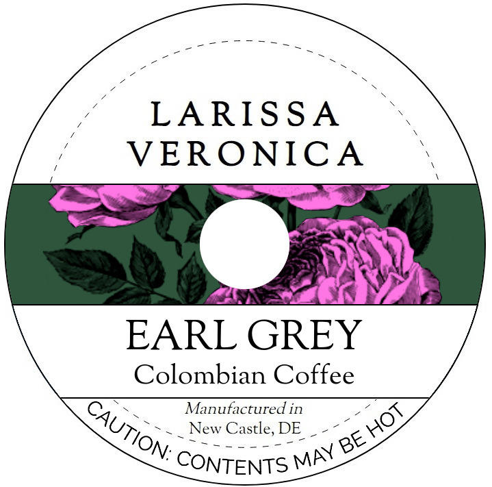 Earl Grey Colombian Coffee <BR>(Single Serve K-Cup Pods)