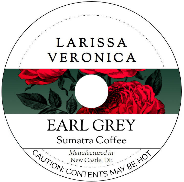 Earl Grey Sumatra Coffee <BR>(Single Serve K-Cup Pods)