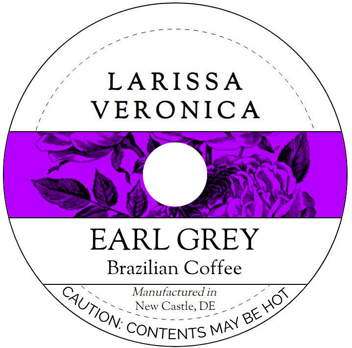 Earl Grey Brazilian Coffee <BR>(Single Serve K-Cup Pods)