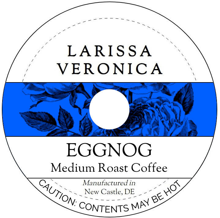 Eggnog Medium Roast Coffee <BR>(Single Serve K-Cup Pods)