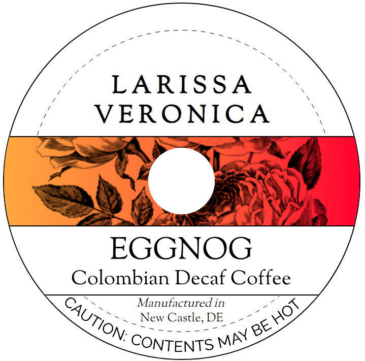 Eggnog Colombian Decaf Coffee <BR>(Single Serve K-Cup Pods)