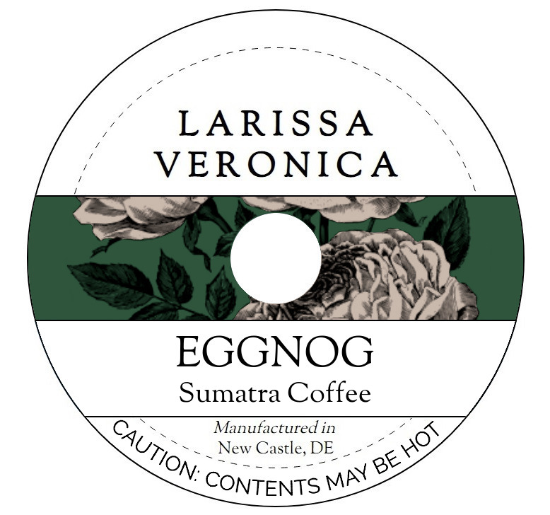 Eggnog Sumatra Coffee <BR>(Single Serve K-Cup Pods)