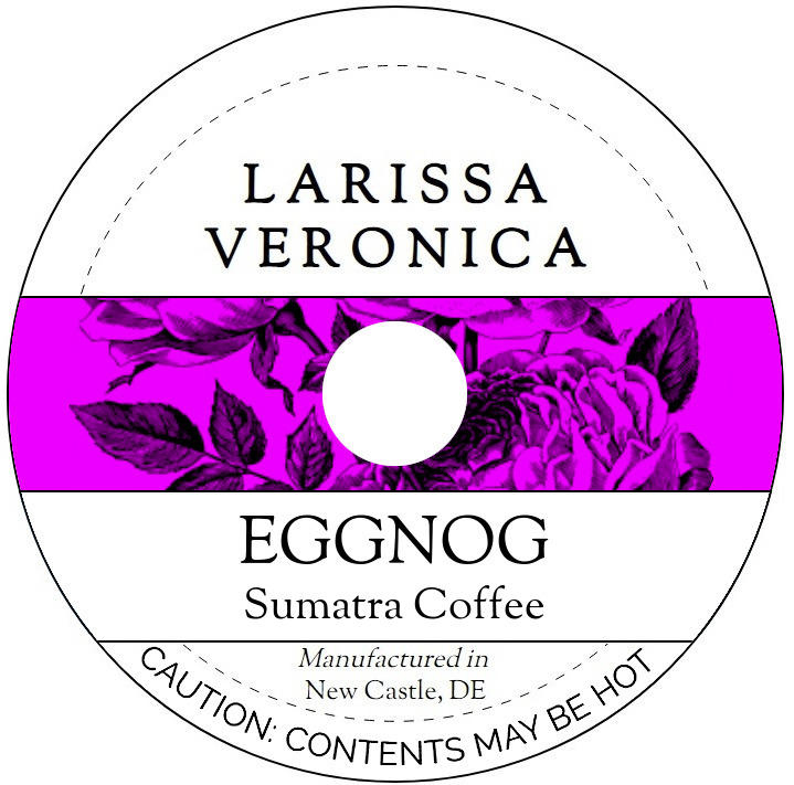 Eggnog Sumatra Coffee <BR>(Single Serve K-Cup Pods)