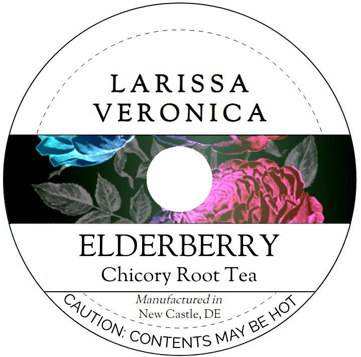 Elderberry Chicory Root Tea <BR>(Single Serve K-Cup Pods)