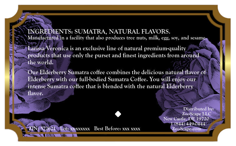 Elderberry Sumatra Coffee <BR>(Single Serve K-Cup Pods)