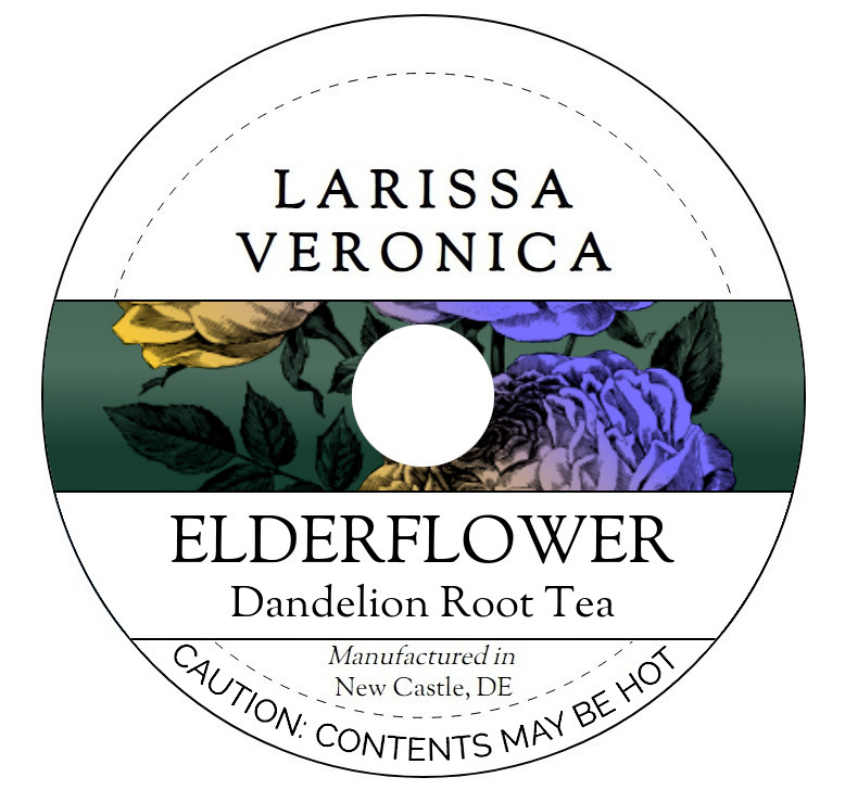 Elderflower Dandelion Root Tea <BR>(Single Serve K-Cup Pods)