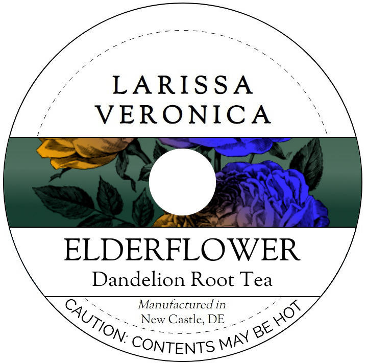 Elderflower Dandelion Root Tea <BR>(Single Serve K-Cup Pods)