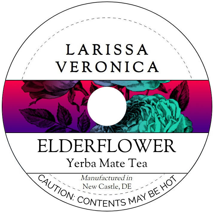 Elderflower Yerba Mate Tea <BR>(Single Serve K-Cup Pods)