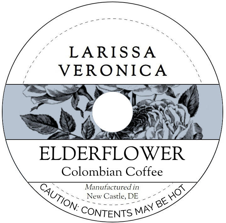 Elderflower Colombian Coffee <BR>(Single Serve K-Cup Pods)