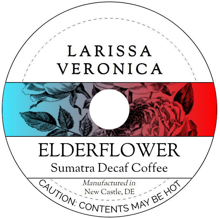 Elderflower Sumatra Decaf Coffee <BR>(Single Serve K-Cup Pods)