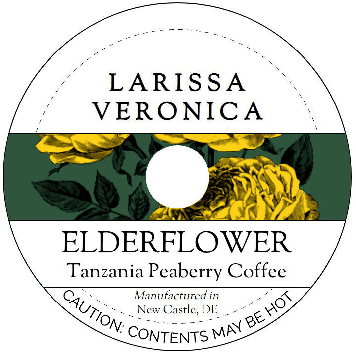 Elderflower Tanzania Peaberry Coffee <BR>(Single Serve K-Cup Pods)