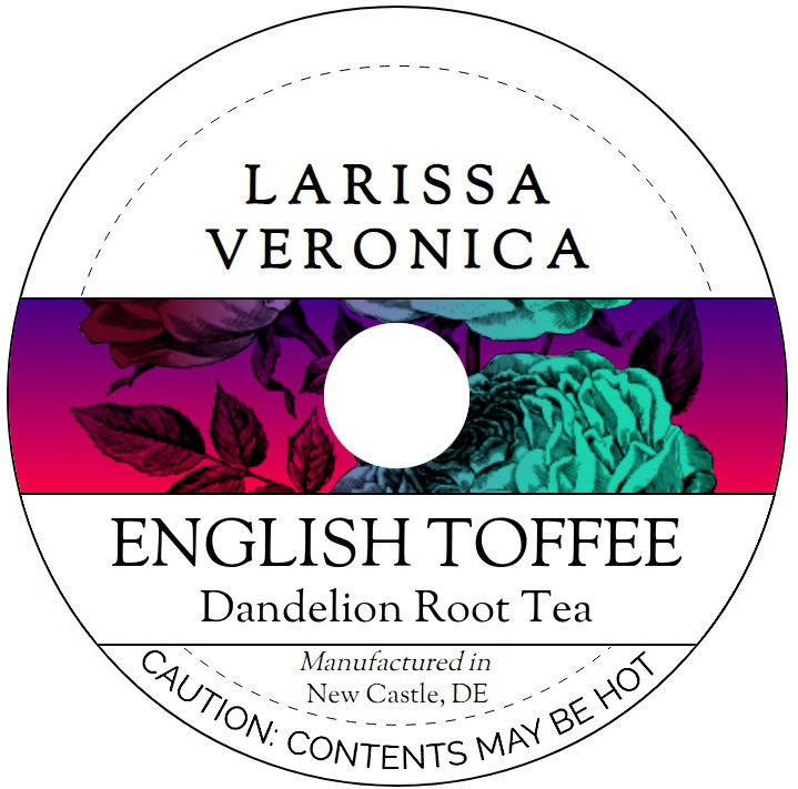 English Toffee Dandelion Root Tea <BR>(Single Serve K-Cup Pods)