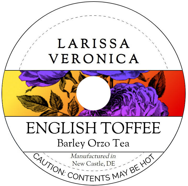 English Toffee Barley Orzo Tea <BR>(Single Serve K-Cup Pods)