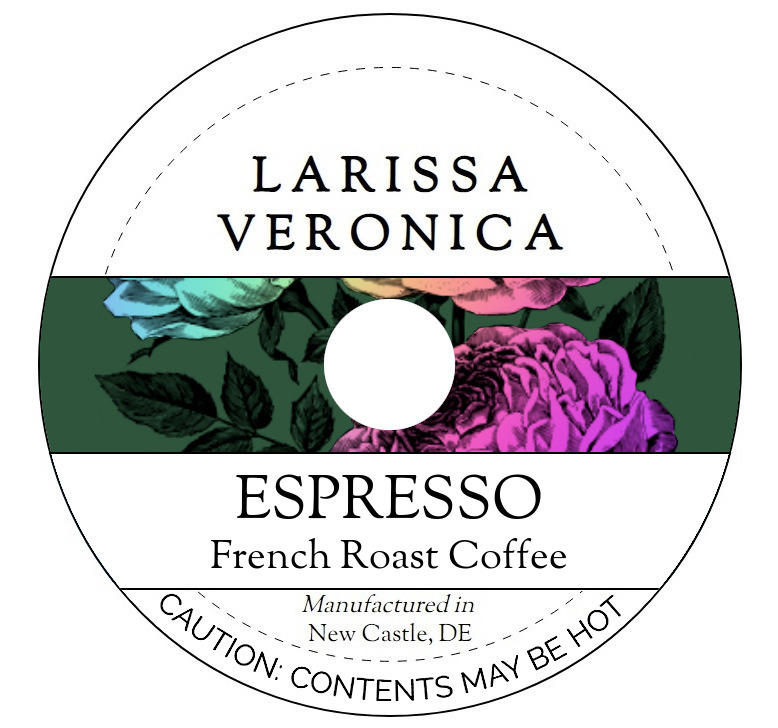 Espresso French Roast Coffee <BR>(Single Serve K-Cup Pods)
