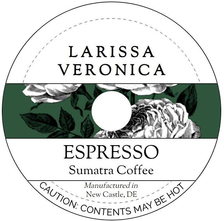 Espresso Sumatra Coffee <BR>(Single Serve K-Cup Pods)