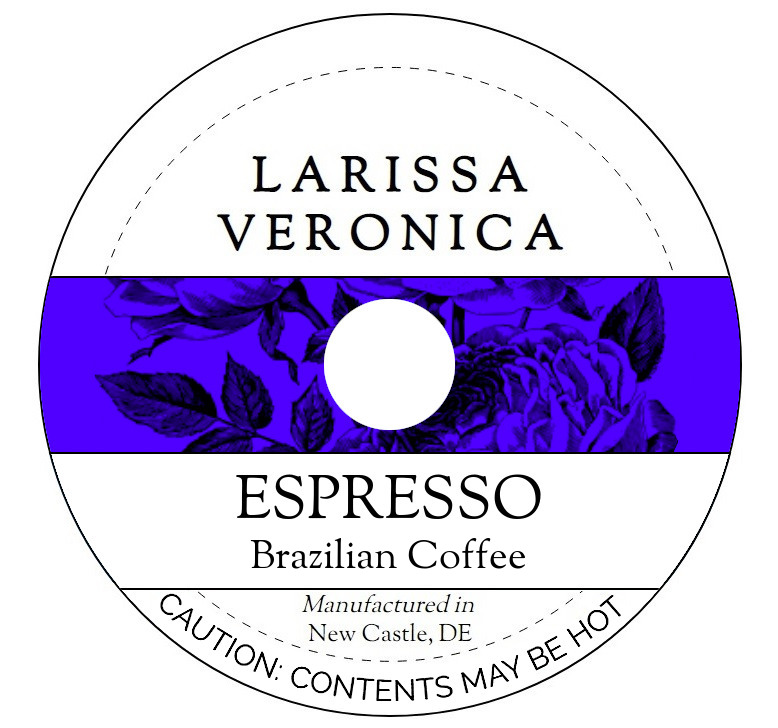 Espresso Brazilian Coffee <BR>(Single Serve K-Cup Pods)