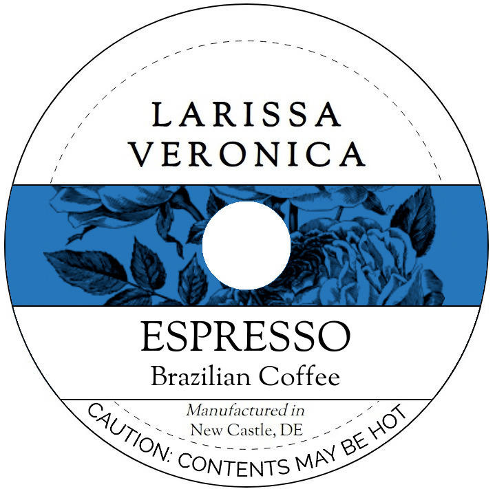 Espresso Brazilian Coffee <BR>(Single Serve K-Cup Pods)