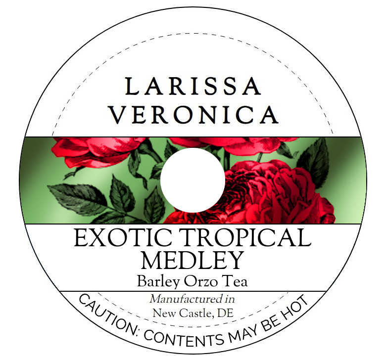 Exotic Tropical Medley Barley Orzo Tea <BR>(Single Serve K-Cup Pods)