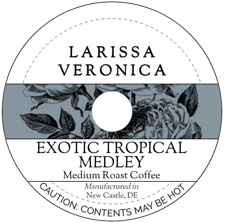 Exotic Tropical Medley Medium Roast Coffee <BR>(Single Serve K-Cup Pods)