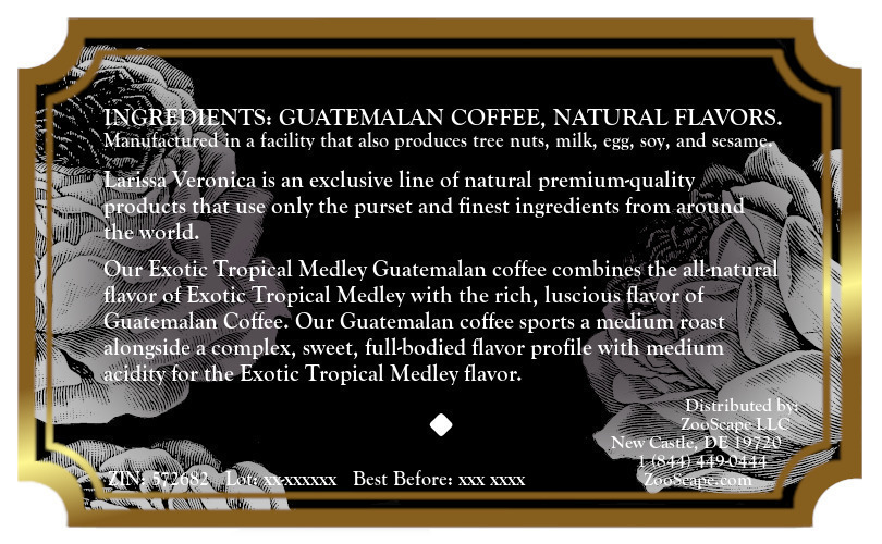 Exotic Tropical Medley Guatemalan Coffee <BR>(Single Serve K-Cup Pods)