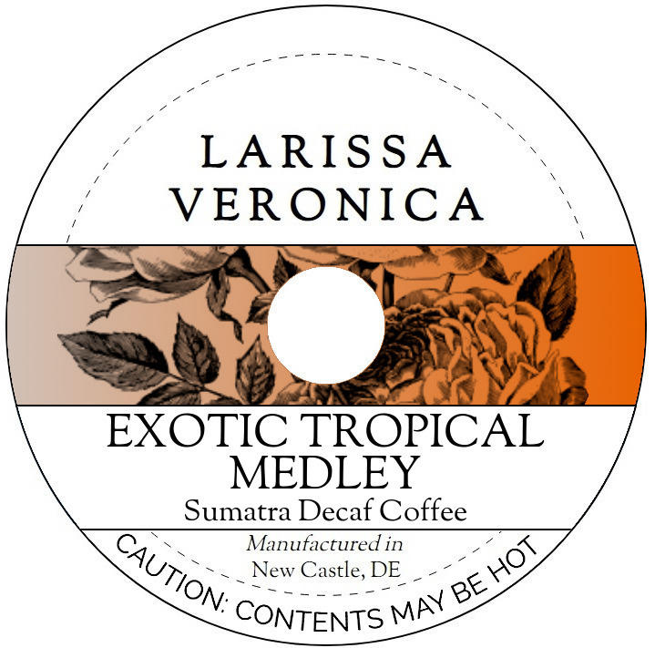 Exotic Tropical Medley Sumatra Decaf Coffee <BR>(Single Serve K-Cup Pods)