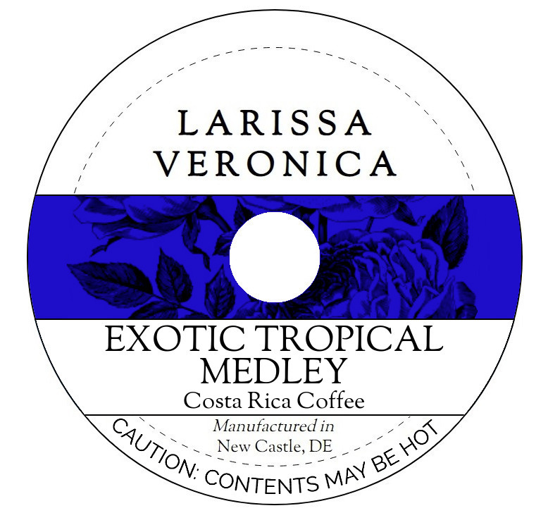 Exotic Tropical Medley Costa Rica Coffee <BR>(Single Serve K-Cup Pods)