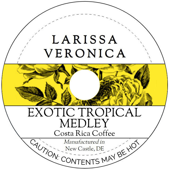 Exotic Tropical Medley Costa Rica Coffee <BR>(Single Serve K-Cup Pods)